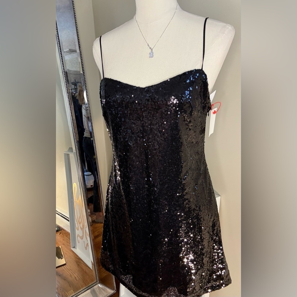 OPEN EDIT SEQUIN SLIP DRESS for NORDSTROM Size M - Picture 2 of 7